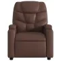 Brauner Liege-Massagesessel aus Kunstleder von , Sessel - Ref: Foro24-372474, Preis: 218,01 €, Rabatt: %
