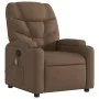Brown Fabric Massage Recliner by , Armchairs - Ref: Foro24-372457, Price: 212,91 €, Discount: %