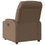 Brown Fabric Massage Recliner by , Armchairs - Ref: Foro24-372457, Price: 212,91 €, Discount: %