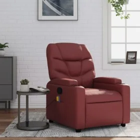 Relax-Massagesessel Kunstleder rot rot von , Sessel - Ref: Foro24-372476, Preis: 219,08 €, Rabatt: %