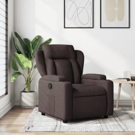 Dark brown fabric recliner by , Armchairs - Ref: Foro24-372408, Price: 233,87 €, Discount: %