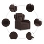 Dark brown fabric recliner by , Armchairs - Ref: Foro24-372408, Price: 222,69 €, Discount: %