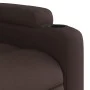 Sillón reclinable de tela marrón oscuro de , Sillones - Ref: Foro24-372408, Precio: 233,87 €, Descuento: %