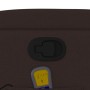 Dunkelbrauner Liegemassagesessel aus Stoff von , Sessel - Ref: Foro24-372420, Preis: 268,81 €, Rabatt: %
