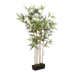 Árbol de bambú artificial con 368 hojas verde 80 cm