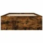 Bettrahmen aus geräucherter Eiche, 100 x 200 cm von , Betten und Lattenroste - Ref: Foro24-3203835, Preis: 109,03 €, Rabatt: %