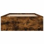 Bettrahmen aus geräucherter Eiche, 100 x 200 cm von , Betten und Lattenroste - Ref: Foro24-3203835, Preis: 110,35 €, Rabatt: %