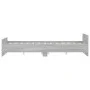 Sonoma gray bed frame with headboard and footboard 150x200 cm by , Beds and slatted bases - Ref: Foro24-3203759, Price: 137,8...