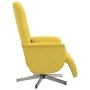Hellgelber Massagesessel aus Stoff mit Fußstütze von , Sessel - Ref: Foro24-356581, Preis: 225,51 €, Rabatt: %
