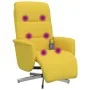Hellgelber Massagesessel aus Stoff mit Fußstütze von , Sessel - Ref: Foro24-356581, Preis: 225,51 €, Rabatt: %