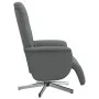 Verstellbarer Massagesessel mit Fußstütze dunkelgrauer Stoff von , Sessel - Ref: Foro24-356574, Preis: 219,80 €, Rabatt: %