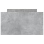 Betongrauer Bettrahmen mit Kopf- und Fußteil 100x200cm von , Betten und Lattenroste - Ref: Foro24-3203799, Preis: 202,70 €, R...