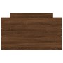 Bettgestell mit Kopf- und Fußteil aus brauner Eiche, 90 x 200 cm von , Betten und Lattenroste - Ref: Foro24-3203809, Preis: 2...