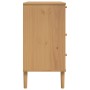 Cómoda SENJA aspecto ratán madera maciza pino marrón 80x40x80cm | Foro24.es | Tu tienda online para hogar, jardín y más Foro24.es