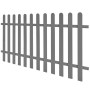 WPC garden fence 200x100 cm by vidaXL, fenced with pickets - Ref: Foro24-42820, Price: 100,59 €, Discount: %