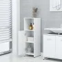 3-teiliges Badezimmermöbelset aus weißem Sperrholz von , Badezimmermöbel - Ref: Foro24-3056907, Preis: 104,67 €, Rabatt: %