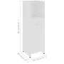 Conjunto de muebles de baño 3 pzas madera contrachapada blanco de , Muebles de baño - Ref: Foro24-3056907, Precio: 104,63 €, ...