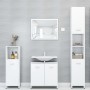 3-teiliges Badezimmermöbelset aus weißem Sperrholz von , Badezimmermöbel - Ref: Foro24-3056907, Preis: 106,83 €, Rabatt: %