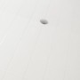 White plastic garden table 126x76x72 cm by vidaXL, Garden tables - Ref: Foro24-43597, Price: 138,00 €, Discount: %