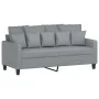 Juego de sofás con cojines 3 piezas tela gris claro by , Sofas - Ref: Foro24-3201656, Price: 480,84 €, Discount: %