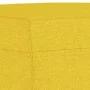 Juego de sofás con cojines 3 piezas tela amarillo claro by , Sofas - Ref: Foro24-3201661, Price: 418,79 €, Discount: %