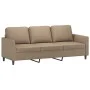 Zweiteiliges Sofaset mit Kissen aus synthetischem Capuccino-Leder. von , Sofas - Ref: Foro24-3201764, Preis: 450,25 €, Rabatt: %