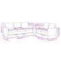 Juego de sofás con cojines 2 piezas cuero sintético capuchino by , Sofas - Ref: Foro24-3201764, Price: 456,93 €, Discount: %