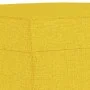 Juego de sofás con cojines 3 piezas tela amarillo claro by , Sofas - Ref: Foro24-3201677, Price: 504,63 €, Discount: %