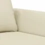 Juego de sofás con cojines 2 piezas cuero sintético crema by , Sofas - Ref: Foro24-3201751, Price: 355,78 €, Discount: %