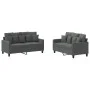 Zweiteiliges Sofaset mit dunkelgrauen Kissen. von , Sofas - Ref: Foro24-3201649, Preis: 420,22 €, Rabatt: %