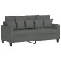 Zweiteiliges Sofaset mit dunkelgrauen Kissen. von , Sofas - Ref: Foro24-3201649, Preis: 420,22 €, Rabatt: %