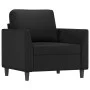 Juego de sofás con cojines 4 piezas cuero sintético negro by , Sofas - Ref: Foro24-3201745, Price: 639,10 €, Discount: %