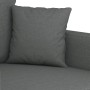 Zweiplätziges Sofa aus dunkelgrauem Stoff, 140 cm. von , Sofas - Ref: Foro24-359268, Preis: 207,94 €, Rabatt: %