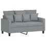 Juego de sofás con cojines 4 piezas tela gris claro de , Sofás - Ref: Foro24-3201640, Precio: 680,82 €, Descuento: %