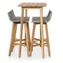Garden dining set 5 pieces solid acacia wood by vidaXL, Garden sets - Ref: Foro24-44222, Price: 402,19 €, Discount: %