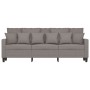 Sofá de 3 plazas de tela gris taupe 180 cm by , Sofas - Ref: Foro24-359282, Price: 277,95 €, Discount: %