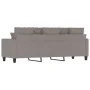 Dreisitzer-Sofa aus grauem Taupe-Stoff, 180 cm. von , Sofas - Ref: Foro24-359282, Preis: 273,36 €, Rabatt: %