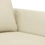 Sillón cuero sintético crema 60 cm de , Sofás - Ref: Foro24-359324, Precio: 132,48 €, Descuento: %