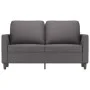 Zweiplätziges Kunstledersofa in Grau, 120 cm. von , Sofas - Ref: Foro24-359330, Preis: 191,45 €, Rabatt: %