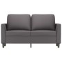 Zweiplätziges Kunstledersofa in Grau, 120 cm. von , Sofas - Ref: Foro24-359330, Preis: 203,39 €, Rabatt: %
