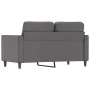 Zweiplätziges Kunstledersofa in Grau, 120 cm. von , Sofas - Ref: Foro24-359330, Preis: 191,45 €, Rabatt: %