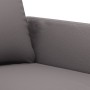 Zweiplätziges Kunstledersofa in Grau, 120 cm. von , Sofas - Ref: Foro24-359330, Preis: 203,39 €, Rabatt: %