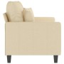 Sofá de 2 plazas de tela color crema 120 cm by , Sofas - Ref: Foro24-359261, Price: 224,18 €, Discount: %