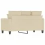 Zweisitziges cremefarbenes Stoffsofa, 120 cm. von , Sofas - Ref: Foro24-359261, Preis: 220,20 €, Rabatt: %