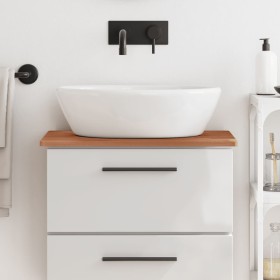 Encimera de baño madera maciza de haya 60x40x1,5 cm by , Countertops - Ref: Foro24-355999, Price: 37,33 €, Discount: %