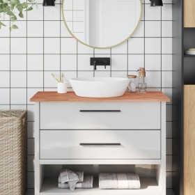 Massive Badezimmer-Arbeitsplatte aus Buchenholz 100x60x1,5 cm von , Arbeitsplatten - Ref: Foro24-356000, Preis: 58,55 €, Raba...