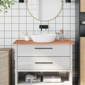 Massive Badezimmer-Arbeitsplatte aus Buchenholz 100x60x1,5 cm von , Arbeitsplatten - Ref: Foro24-356000, Preis: 58,88 €, Raba...