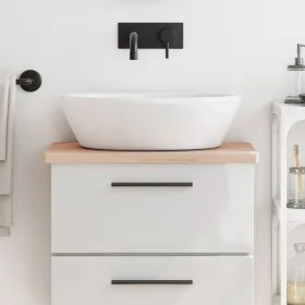 Encimera de baño madera maciza de haya 60x40x2,5 cm by , Countertops - Ref: Foro24-355990, Price: 52,02 €, Discount: %