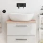 Encimera de baño madera maciza de haya 60x40x2,5 cm by , Countertops - Ref: Foro24-355990, Price: 51,98 €, Discount: %