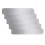 Lawn fences 5 pieces galvanized steel 100x20 cm by vidaXL, Garden edging and edging - Ref: Foro24-142668, Price: 34,87 €, Dis...